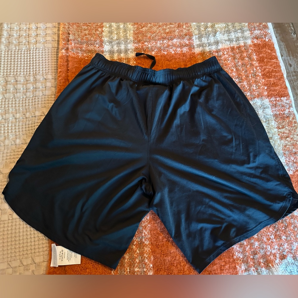 3 pairs of Under Armour Tech Mesh LG Men's Black Athletic Shorts used.